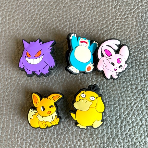 🆕 Pokemon Crocs Shoe Charms - Picture 1 of 1